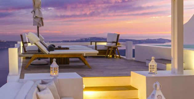 Santorini Luxury Suites Liegen
