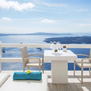 Santorini Luxury Suites Terrasse