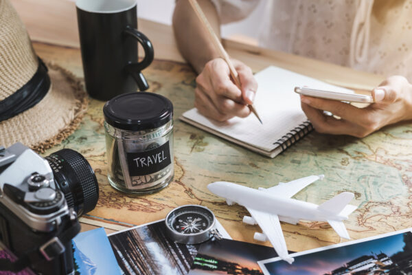 karte reise planen buchen sparen