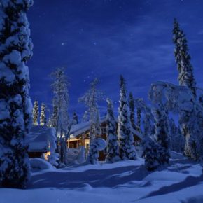 Auszeit in Lappland: 8 Tage im Blockhaus mit Sauna ab 113€ p.P.