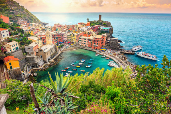 Italien Cinque Terre Abend