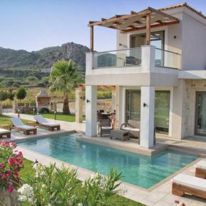 Luxus auf Kreta: 8 Tage in TOP Villa mit privatem Pool & Meerblick für 196€