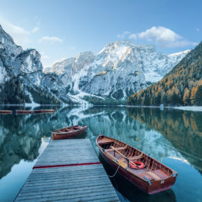 Wochenende in Italien: 5 Tage Pragser Wildsee mit tollem Apartment nur 89€