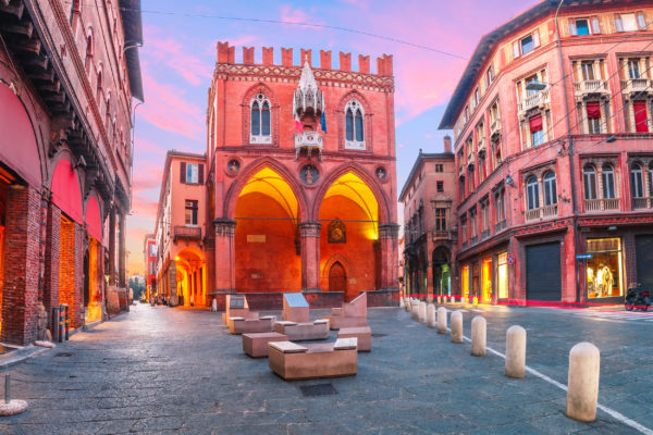 Italien Bologna Palazzo della Mercanzia