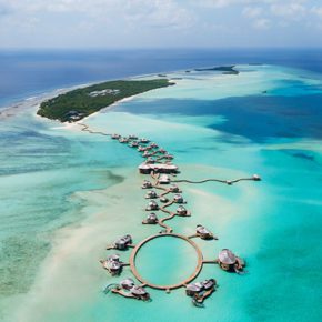 Once in a lifetime: 8 Tage Luxus im exzellenten TOP 5* Resort mit eigener Rutsche auf den Malediven inklusive Frühstück, flug, Transfer & Zug ab 9441€