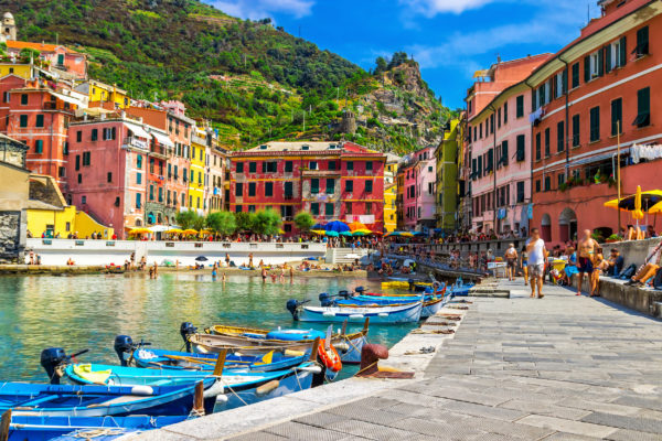 Italien Cinque Terre Boote