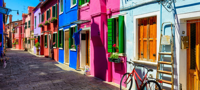 Wochenende auf Burano: 3 Tage Italien mit TOP 3* Unterkunft nur 173€