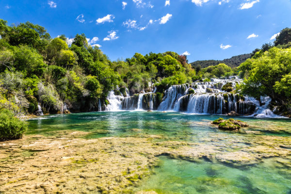 Kroatien Krka Wasserfall