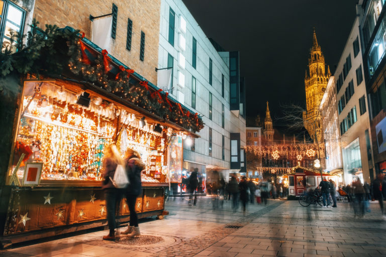 München Marienplatz Weihnachtsmarkt