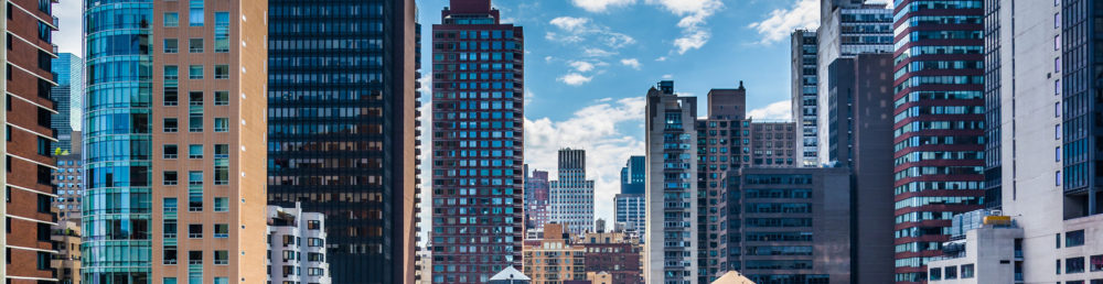 USA New York Rooftop Panorama