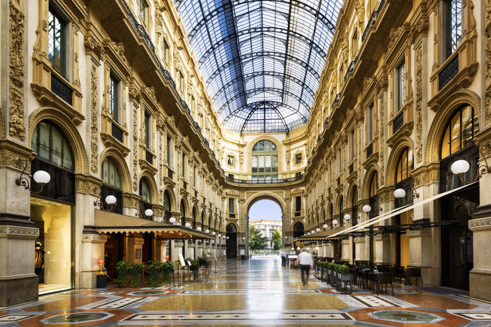 Italien Mailand Galleria Vittorio