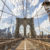 USA New York Brooklyn Bridge Zentral