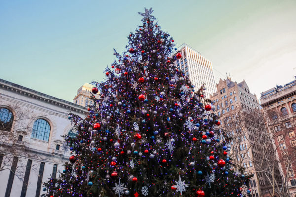 USA New York Christbaum