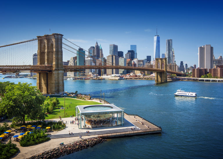 USA New York Manhattan Bridge