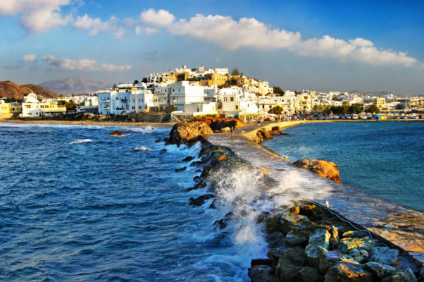 Griechenland Naxos Stadt