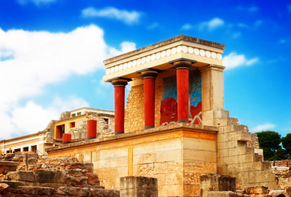 Griechenland Kreta Knossos