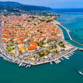 Griechenland Lefkada Stadt