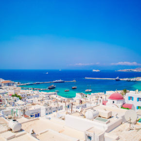 Inselurlaub auf Mykonos: 4 Tage mit eigenem Apartment in guter Lage & Flug ab 112€