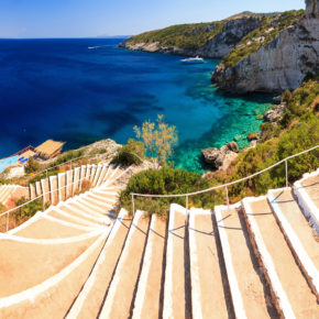 Griechenland Zakynthos Treppen