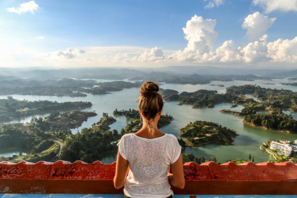 Kolumbien Guatape Ausblick