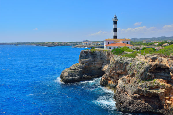 Mallorca Porto Colom Leuchtturm