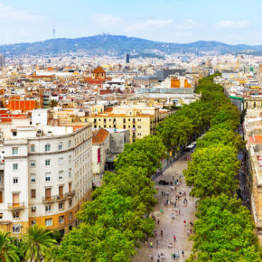 Spanien Barcelona Rambla