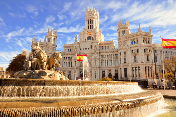 Spanien Madrid Cibeles Fountain