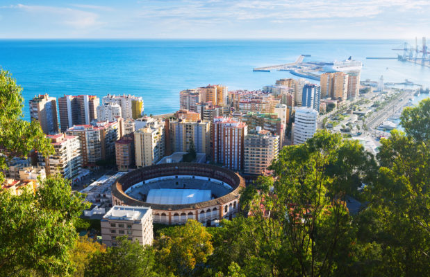 Spanien Malaga Placa De Torros