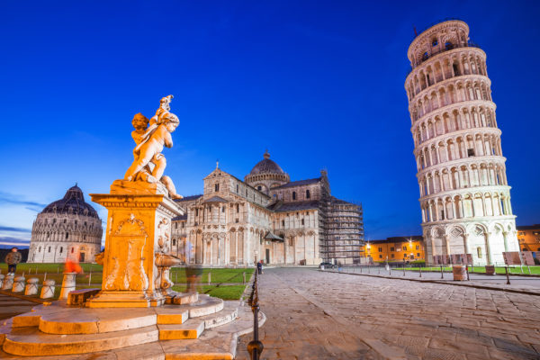 Italien Pisa schiefer Turm