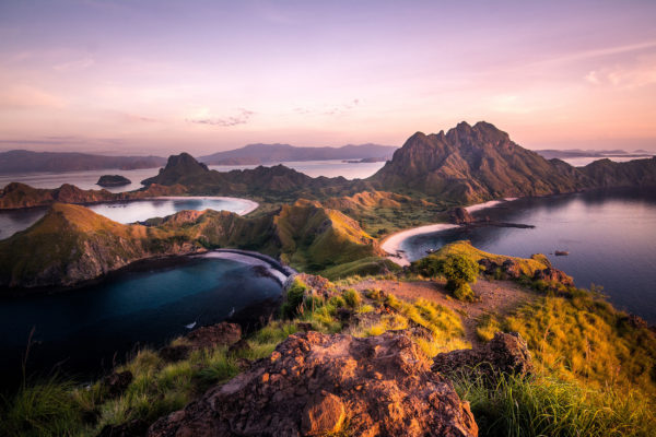 Indonesien Komodo Sonnenaufgang