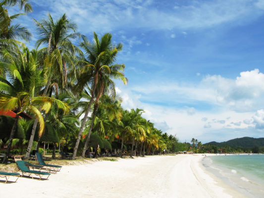 Malaysien Langkawi Strand