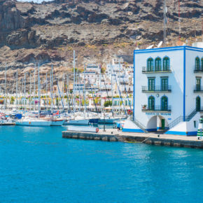 Spanien Gran Canaria Puerto de Mogan