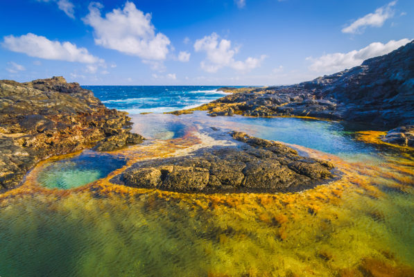 Spanien Lanzarote Pool