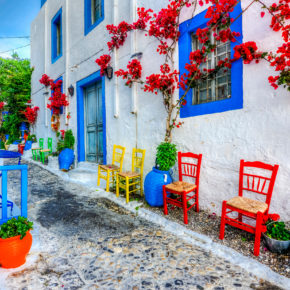 Griechenland Kos Rote Gasse