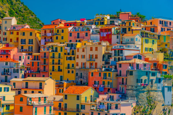 Italien Cinque Terre Häuser