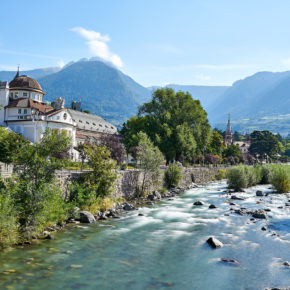 Italien Meran Fluss