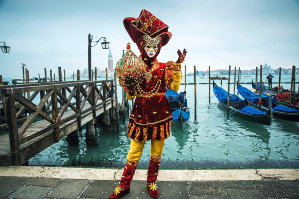 Italien Venedig Karneval