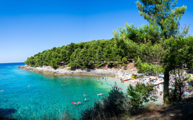 kroatien pula strand