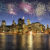 New York Winter Silvester Feuerwerk