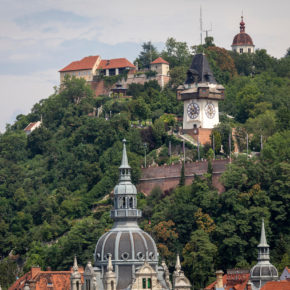 Österreich Graz Schloßberg