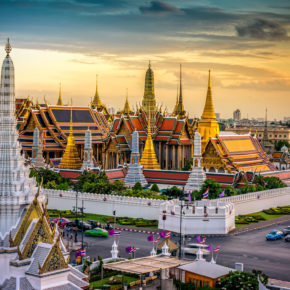 Thailand Bangkok großer Palast
