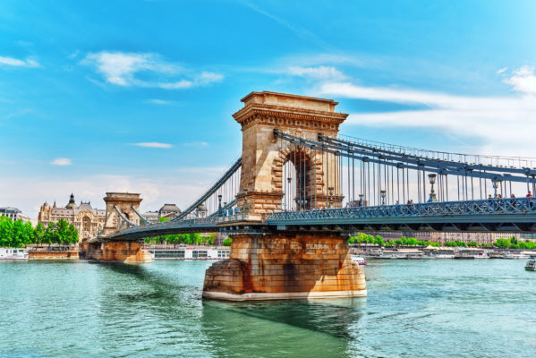 Ungarn Budapest Brücke