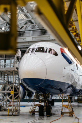 British Airways Flugzeug Technik