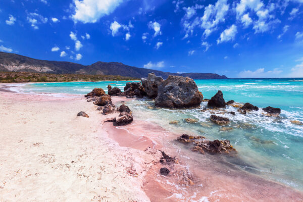 griechenland kreta elafonissi strand felsen