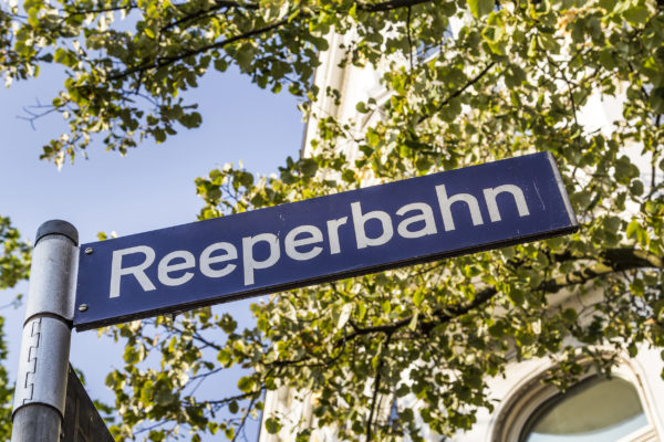 Hamburg Reeperbahn Schild