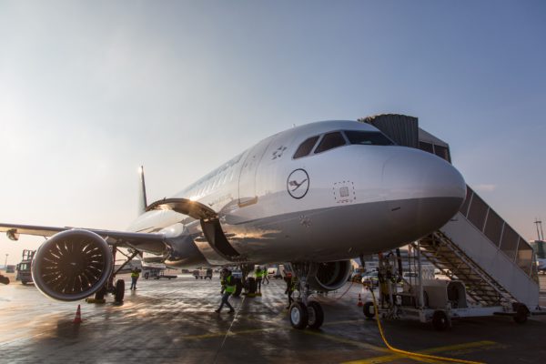 Lufthansa Flugzeug Presse