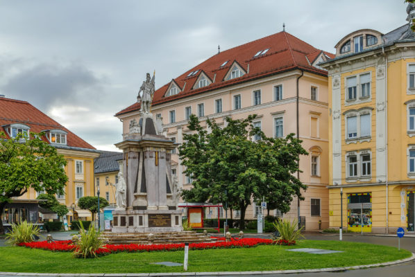 Österreich Klagenfurt Floriani Monument