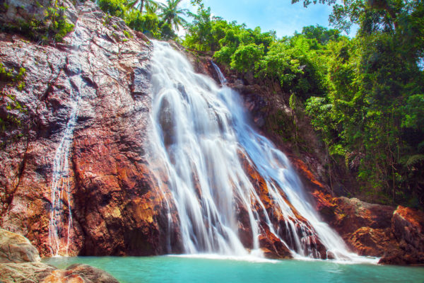Thailand Koh Samui Na Muang Wasserfall