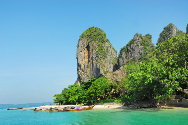 Thailand Krabi Feld Strand