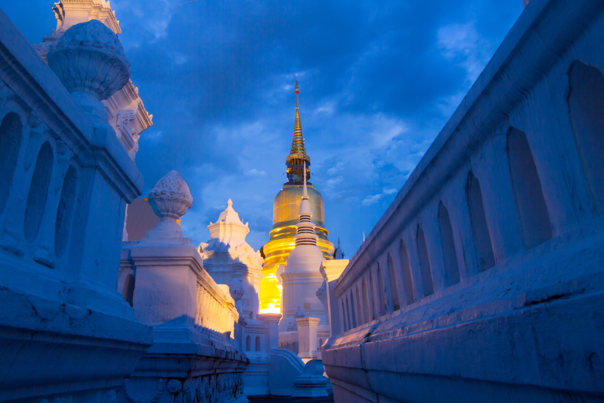 Thailand Chiang Mai Tempel Wat Suan Dok